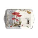 Tablett Melamin 13 x 21 cm,  Fly Agaric And Beetle  AMBIENTE