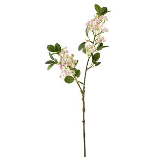 Deko Hortensienzweig rosa - grün 72 cm