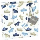 Geschenktasche  LITTLE PAPER BOATS; IHR 18 x 6 x 18 cm