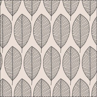 Serviette 33 x 33 cm  3 lagig, 20 Stück pro Packung Oval Leaves Grey FSC Mix  "AMBIENTE