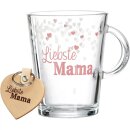 Becher mit Schlüsselanhänger 380ml Liebste Mama...