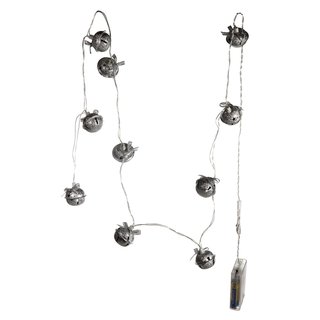 LED Lichterkette Glocken, ca. 150cm
